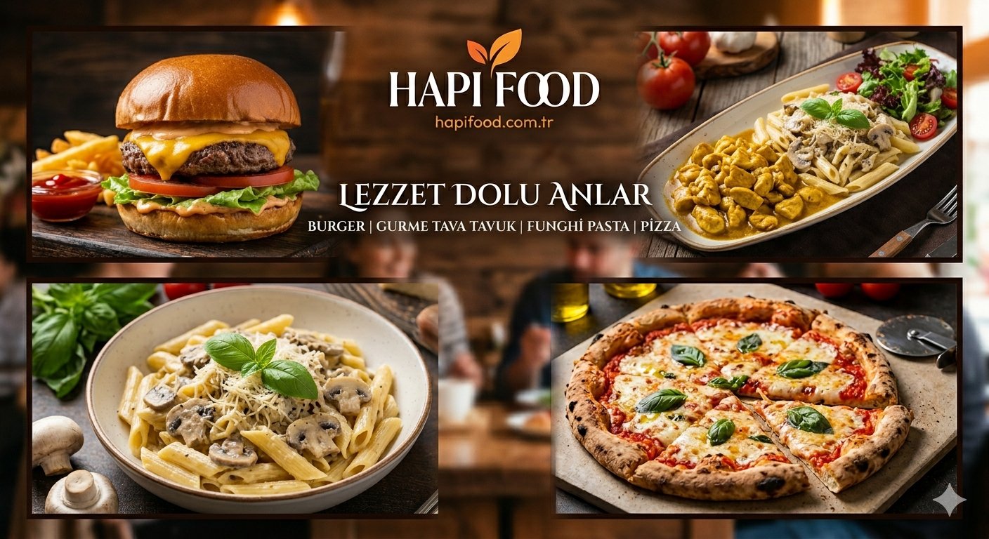 HapiFood - Burger, Tavuk, Pizza